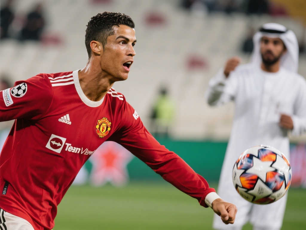 相比之下，C罗的职业轨迹则进入了另一个阶